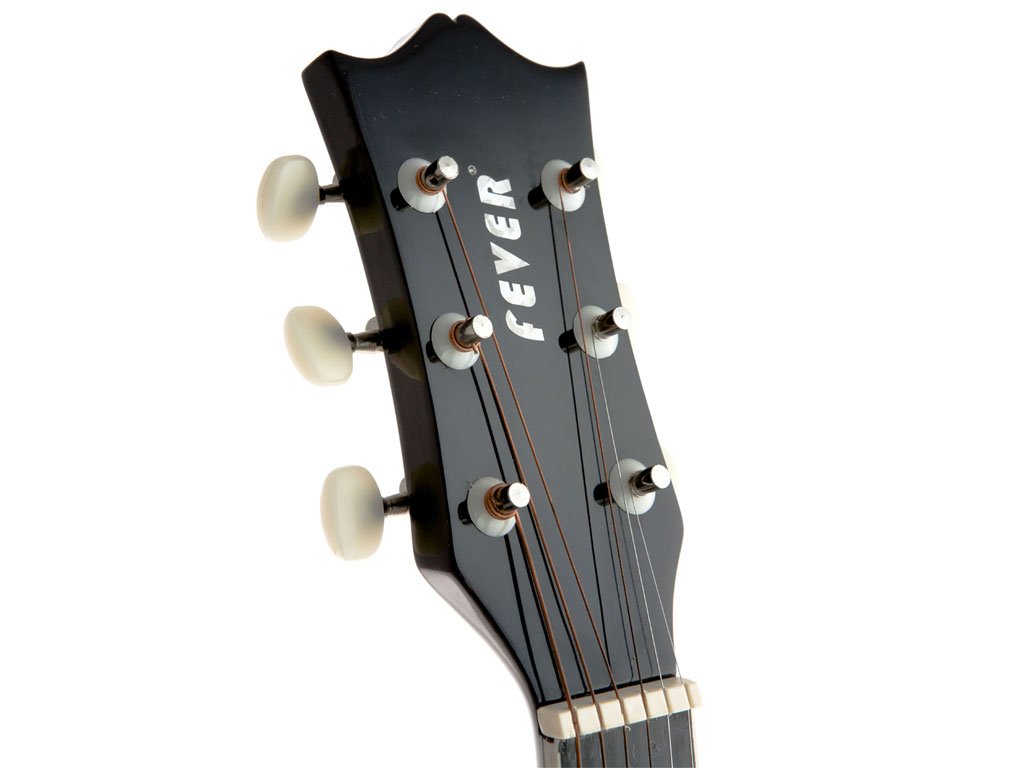 Amazon | Fever フィーバー FV-030C-BK 3/4 38-Inch Acoustic Cutaway